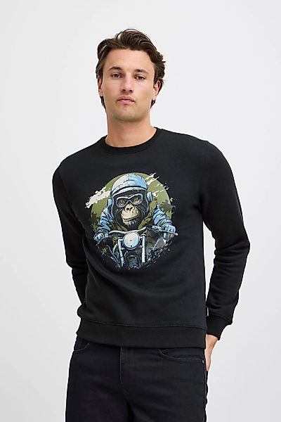 Blend Rundhalspullover "BHSweatshirt", Lässiger Sweatpullover mit Print günstig online kaufen