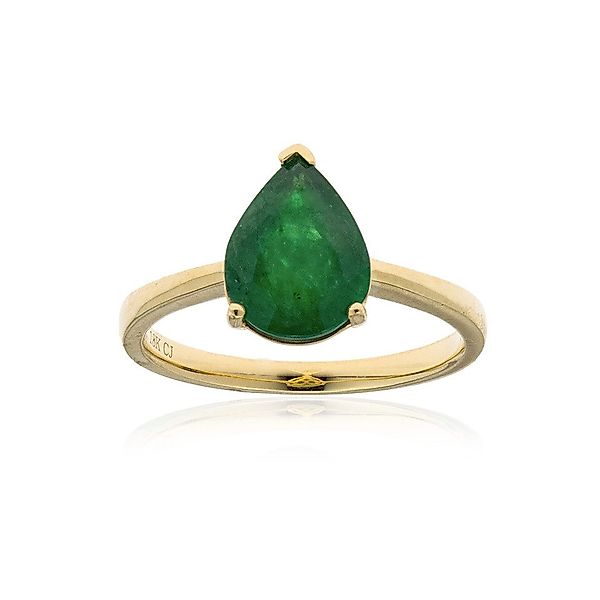 Cavill Goldring Anspruchsvoller sambischer Smaragd 18K günstig online kaufen