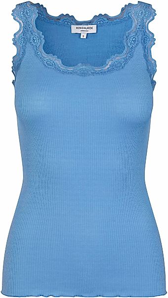 rosemunde Tanktop "Babette Silk Top" Vintage-Spitzenbesatz, breite Träger, günstig online kaufen