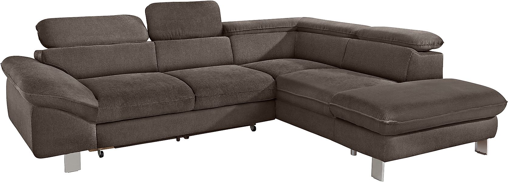 COTTA Ecksofa Driver L-Form, mit Kopfteilverstellung, günstig online kaufen