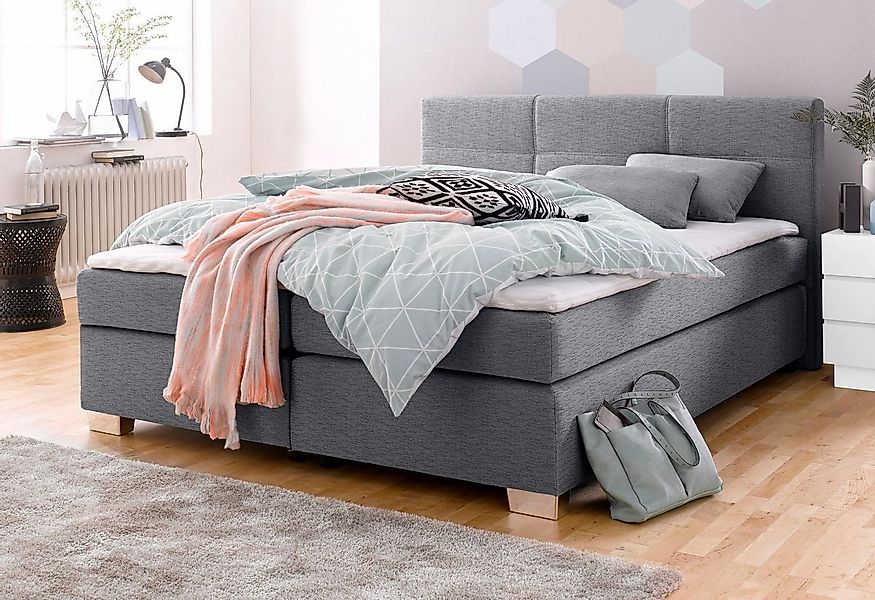 Jockenhöfer Gruppe Boxspringbett "Evita" inkl. Topper und Kissen, erhältlic günstig online kaufen