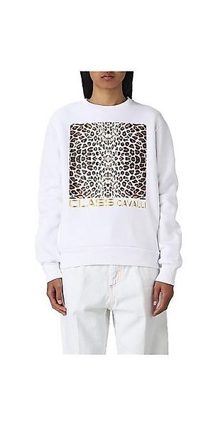 Cavalli Class Sweatshirt Cavalli Class Sweatshirt weiß Damen günstig online kaufen