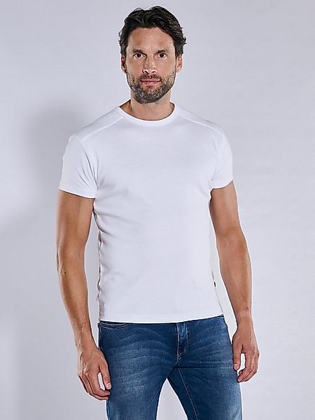 Engbers T-Shirt Herren Basic-Shirt "My Favorite" organic, Reinweiss günstig online kaufen