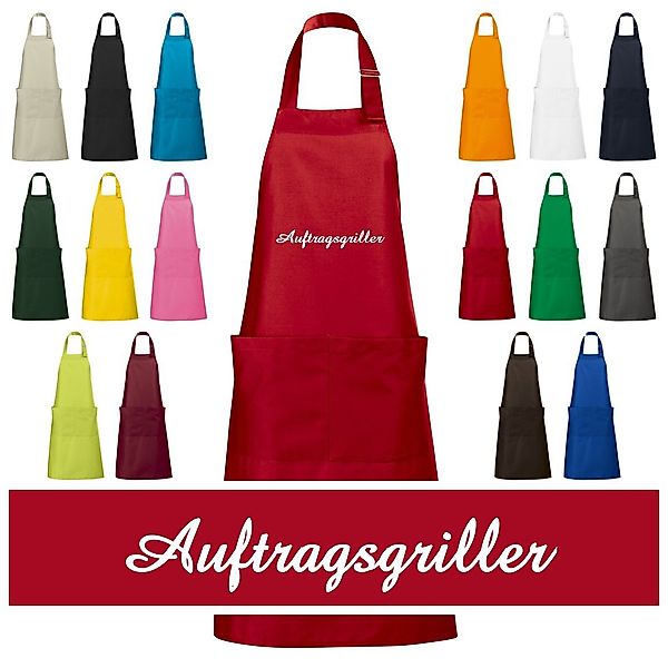 Schnoschi Grillschürze Hochwertige Grillschürze mit Auftragsgriller günstig online kaufen
