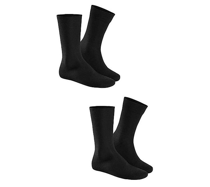 Hudson Basicsocken Only 2-Pack (2-Paar) Herren Socken mit Schurwolle im Dop günstig online kaufen