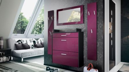 Vladon Garderoben-Set Malea, (Garderobenset bestehend aus günstig online kaufen