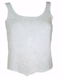 Guru-Shop T-Shirt Besticktes Top Boho chic, günstig online kaufen