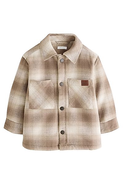 Next Hemdjacke Karierte Hemdjacke mit Teddyfellfutter günstig online kaufen