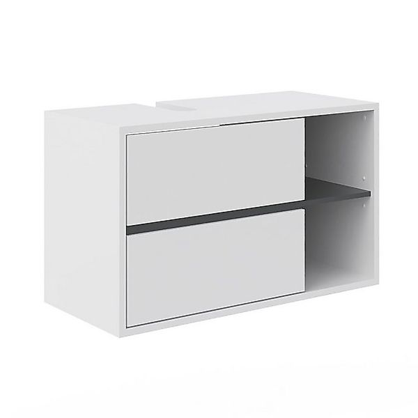 Vicco Waschbeckenunterschrank Viola Weiß 100 x 60 cm günstig online kaufen