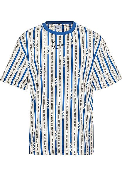 Karl Kani T-Shirt "Karl Kani Herren KM232-034-1 KK Small Signature Logo Str günstig online kaufen