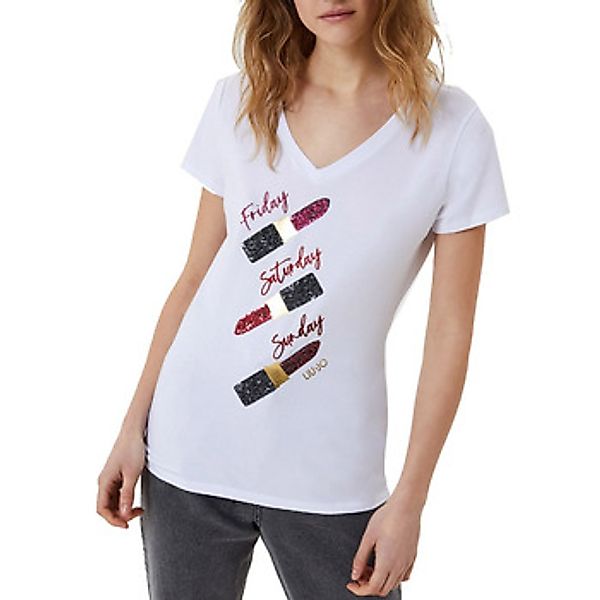 Liu Jo  T-Shirts & Poloshirts WA1270J5003 günstig online kaufen