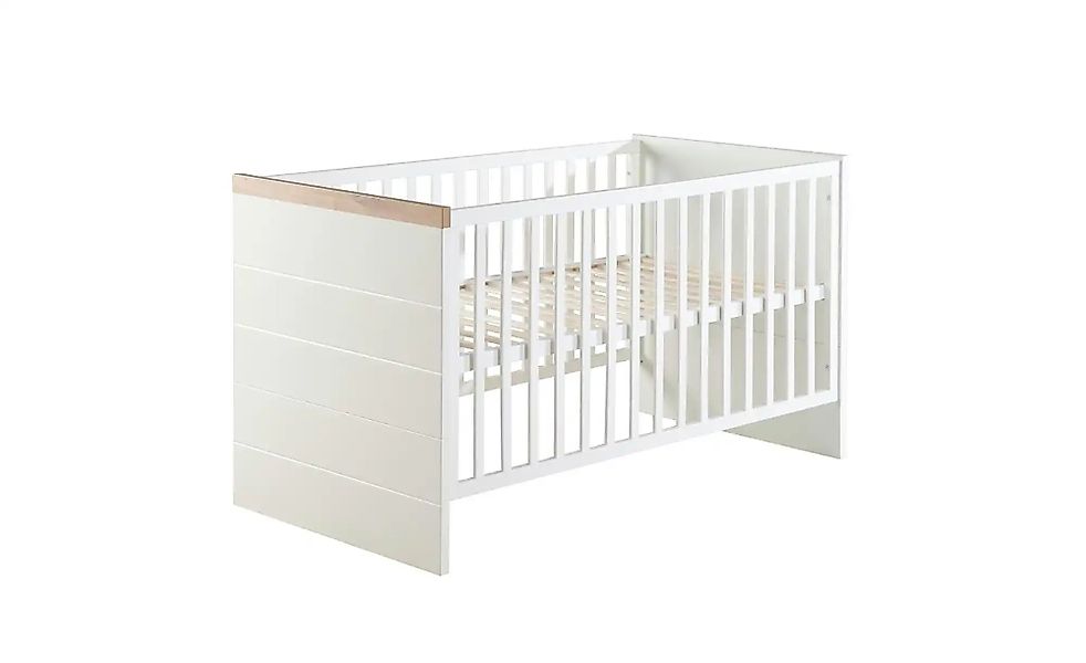 Roba Kombi-Kinderbett Nele  Nele ¦ weiß ¦ Maße (cm): B: 76 H: 80,5 Baby > B günstig online kaufen