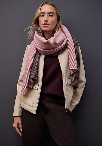 STREET ONE Schal, im Plissée Look günstig online kaufen