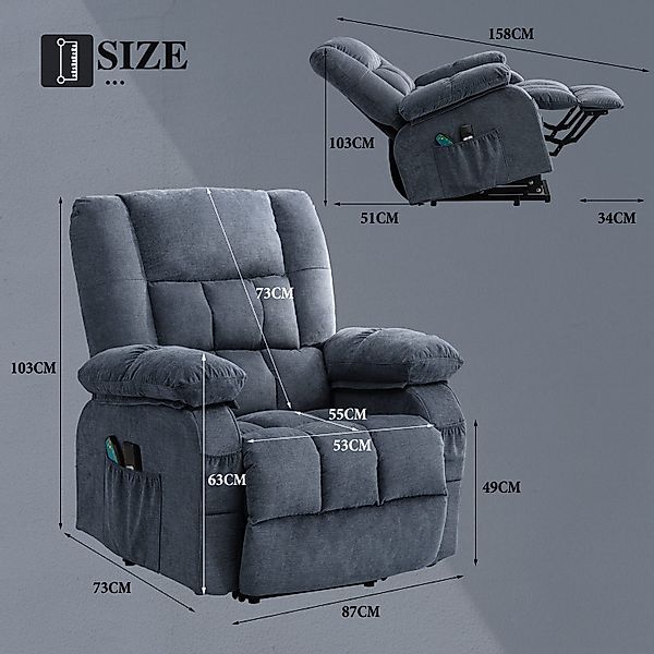 bosmiller Relaxsessel elektrische Aufstehhilfe Sessel, verstellbar günstig online kaufen
