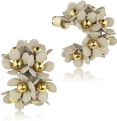 LUISIA® Paar Ohrstecker Halb Creolen Ohrringe günstig online kaufen