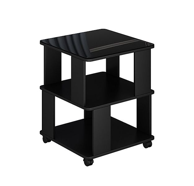 Vicco Beistelltisch Velito, Schwarz, 50 x 50 cm günstig online kaufen