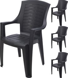 Progarden Stapelstuhl Gartenstuhl Balkonstuhl Bistrostuhl Campingstuhl günstig online kaufen