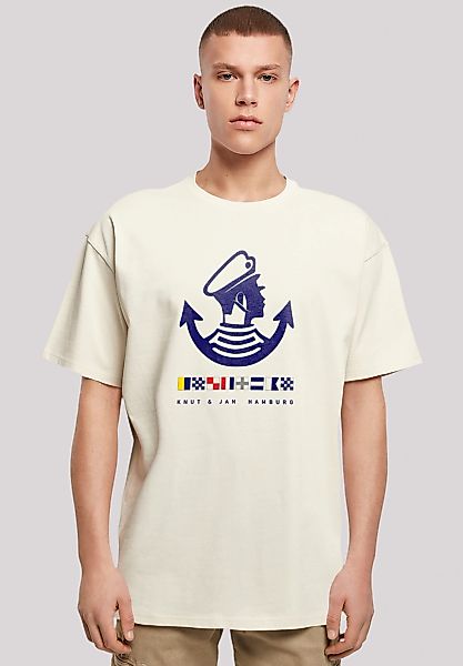 F4NT4STIC T-Shirt "Knut & Jan Hamburg Logo" Print günstig online kaufen