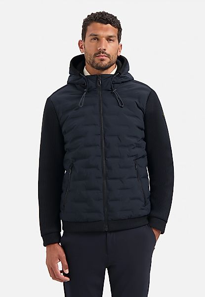 NO EXCESS Steppjacke "No Excess Jacke mit Strickärmeln" günstig online kaufen