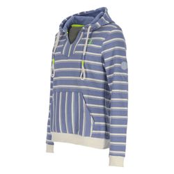 Leitfeuer Kapuzenpullover Damen Sweathoody mit Streifen-Muster günstig online kaufen