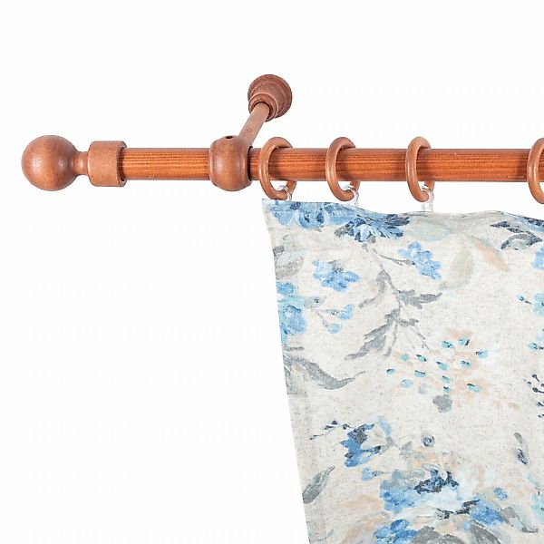 SN DECO GROUP Gardinenstange "Giro" 1 läufig-läufig Fixmaß 28 mm, Holz, ver günstig online kaufen