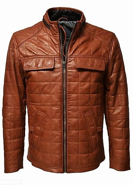 Zimmert Leather Lederjacke Colin gesteppte Winterjacke, mit Bicolor- Detail günstig online kaufen