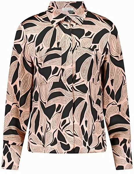 GERRY WEBER Langarmbluse Nachhaltige Bluse mit Allover-Muster günstig online kaufen