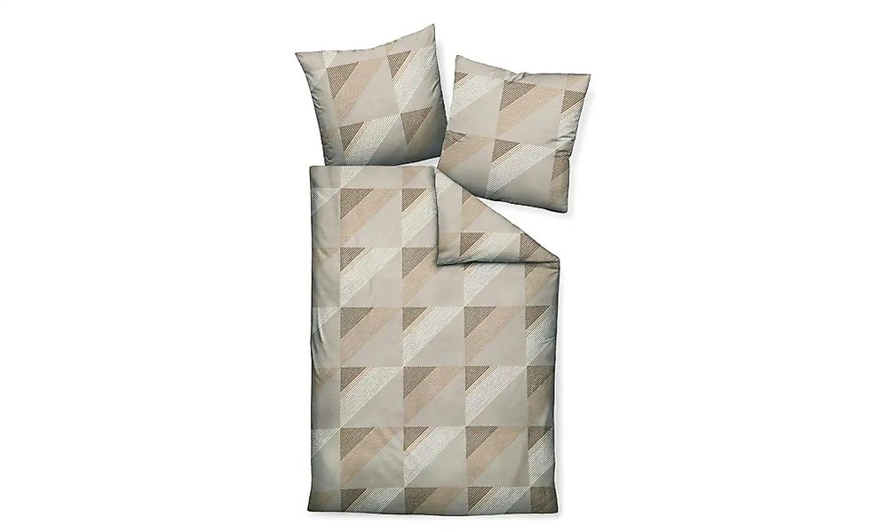 Janine Bettwäsche "Mako-Satin 87065 08 155x200,80x80" 2 Stk. mit Reissversc günstig online kaufen