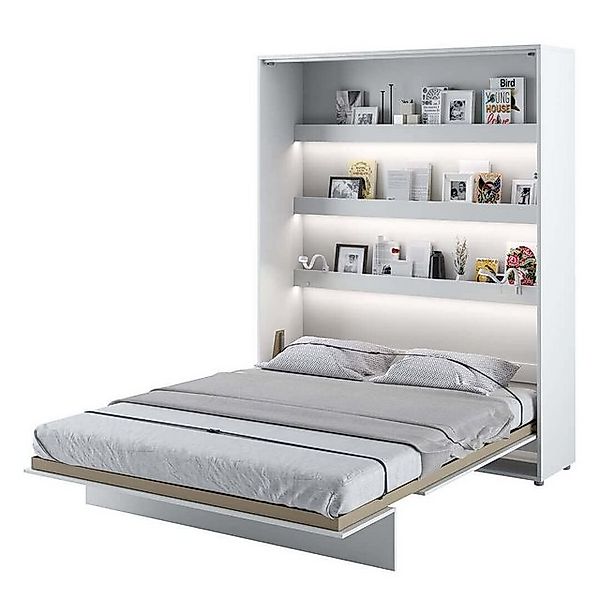 yourhouse24 Schrankbett Bed Concept Wandklappbett Vertikal Gästebett 90/120 günstig online kaufen