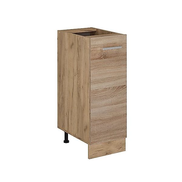 Vicco Apothekerschrank R-Line, Sonoma/Goldkraft Eiche, 30 cm ohne Arbeitspl günstig online kaufen