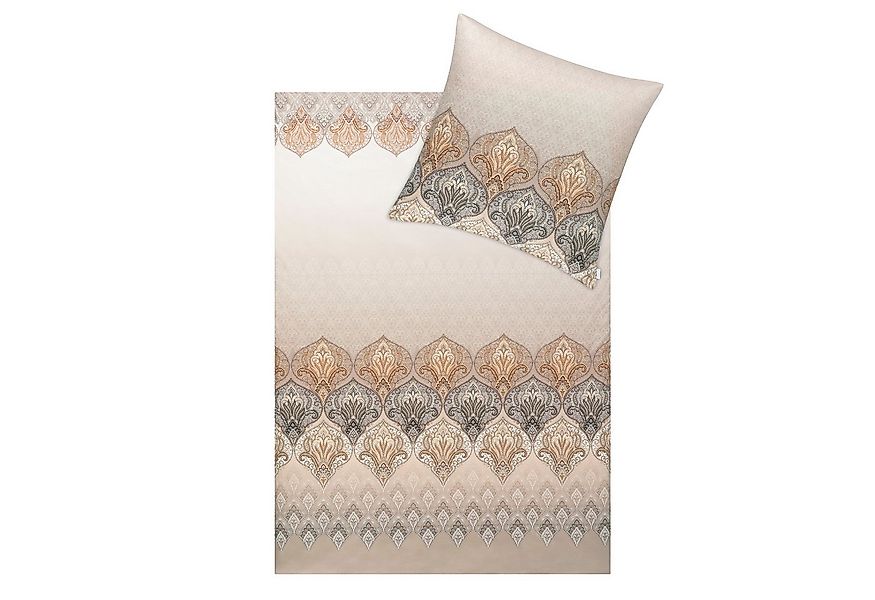 Estella Bettwäsche Estella Interlock Jersey Bettwäsche Sophia 6347-800 Kies günstig online kaufen