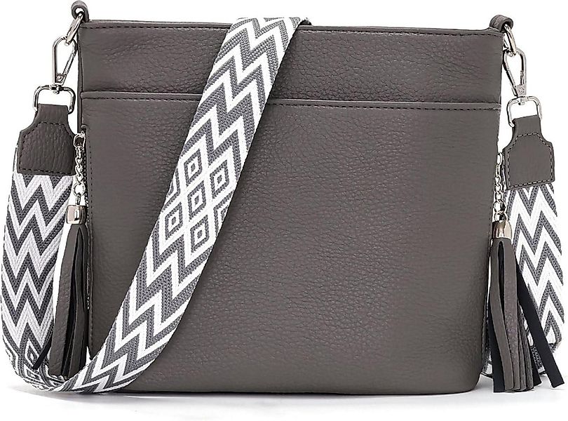 LuxusKollektion Umhängetasche Umhängetasche Damen Mittelgroß Leder günstig online kaufen