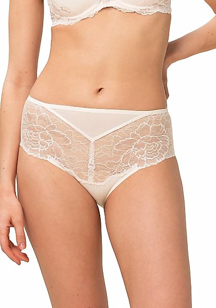 Triumph Maxislip "Peony Florale", 1 feine Spitze, Tüll, eleganter Look, wei günstig online kaufen