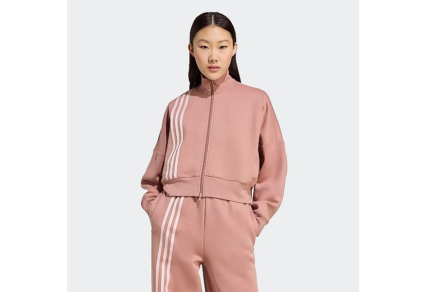 adidas Originals Sweatjacke OFF PLACED 3-STREIFEN ZIP UP (1-tlg) mit Reißve günstig online kaufen