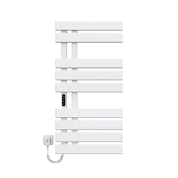 Emke Elektrischer Handtuchhalter 100×50cm Weiß Flachbadheizkörper 320W LED günstig online kaufen