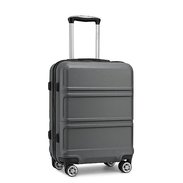 KONO Hartschalen-Trolley mit TSA-Schloss - Reisekoffer günstig online kaufen