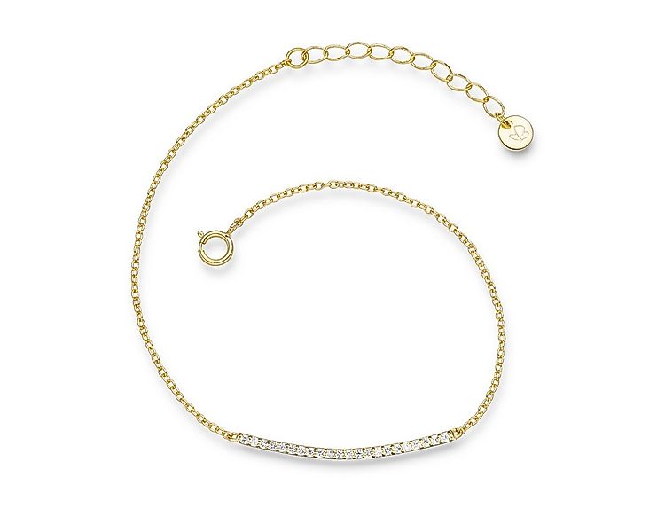 Glanzstücke München Gliederarmband A1211 (1-tlg), aus Sterling Silber günstig online kaufen