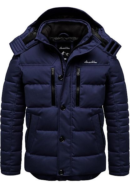 Amaci&Sons Winterjacke WACO Winterjacke Herren Gefütterte Winter Jacke für günstig online kaufen