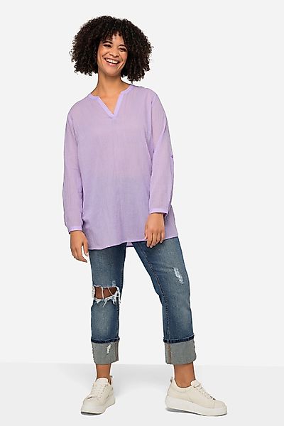 Angel of Style Tunika Bluse Hemdkragen günstig online kaufen