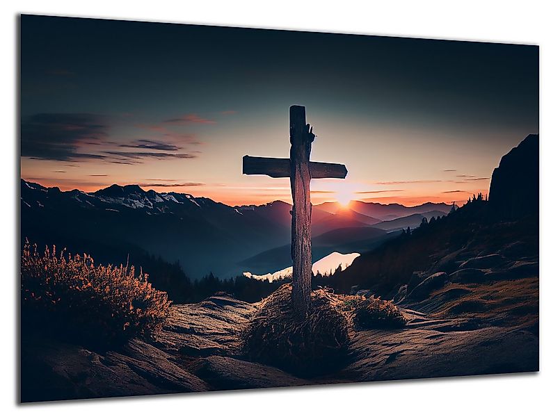 DARO Design Leinwandbild Modern Abstrakt Wandbilder XXL Wandbild Wand Deko günstig online kaufen