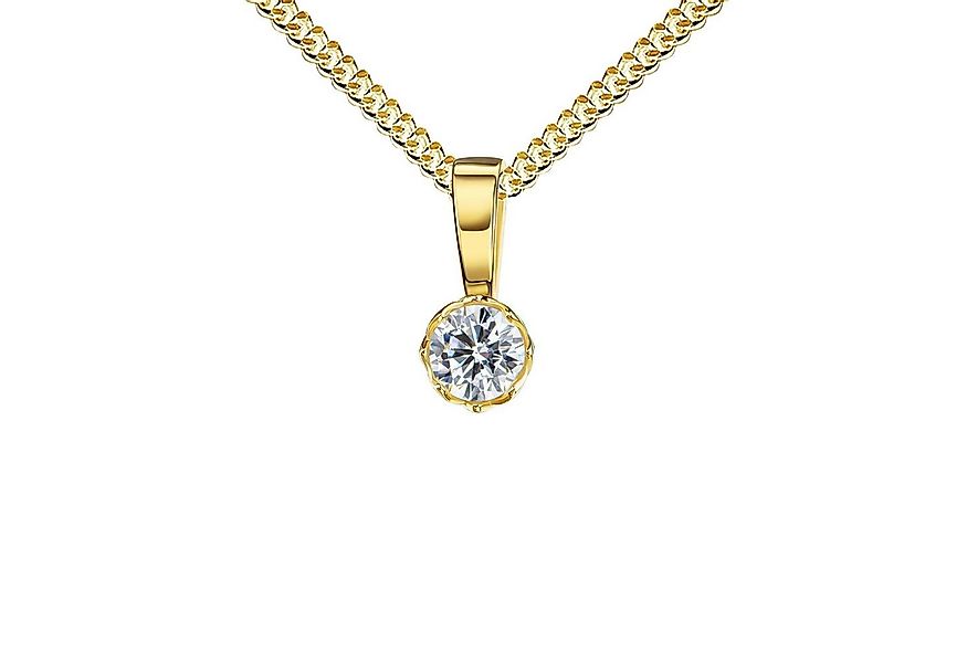JEVELION Kette mit Anhänger Zikonia Anhänger 333 Gold - Made in Germany (Ke günstig online kaufen