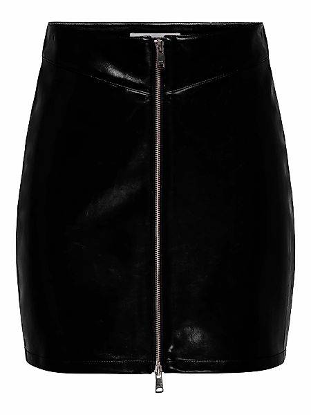 ONLY Lederimitatrock "ONLKAMILLA PATENT SKIRT CC OTW" günstig online kaufen