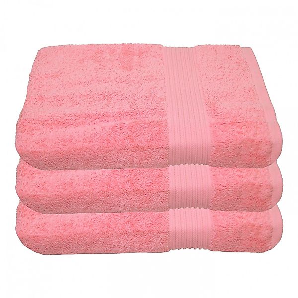 Julie Julsen Duschtücher 3-Duschtücher-Rosa-Duschtuch 70 x günstig online kaufen