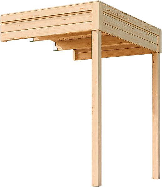 Nordic Holz Gartenhaus-Anbaudach "FELIX FYNN 1 1,5 A", Flachdach günstig online kaufen