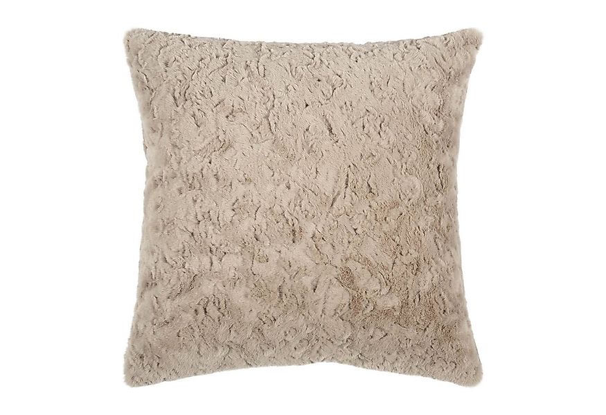 PAD Dekokissen Flair Beige, Kissenhülle, Zierkissen, Flauschig günstig online kaufen