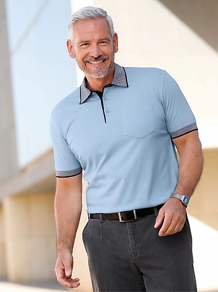 Marco Donati Poloshirt "Kurzarm-Poloshirt", 1 Stk. günstig online kaufen