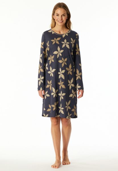 Schiesser Nachthemd Comfort Nightwear florales Muster, günstig online kaufen