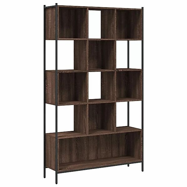 vidaXL Bücherregal Bücherregal Braun Eichen-Optik 102x28x172 günstig online kaufen