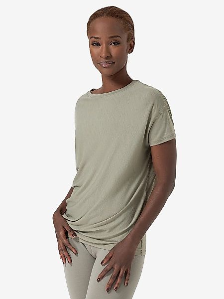SUPER.NATURAL T-Shirt asymmetrisch geschnittenes W YOGA günstig online kaufen
