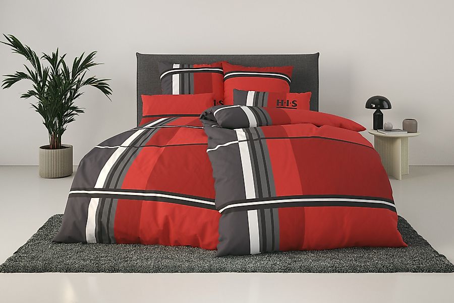 H.I.S Bettwäsche Cassia, Linon, 2 teilig, günstig online kaufen